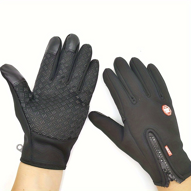 RIVMOUNT - Guantes de invierno para hombre o mujer, guantes impermeables  compatibles con pantallas táctiles, cálidos, para esquiar, protegen del
