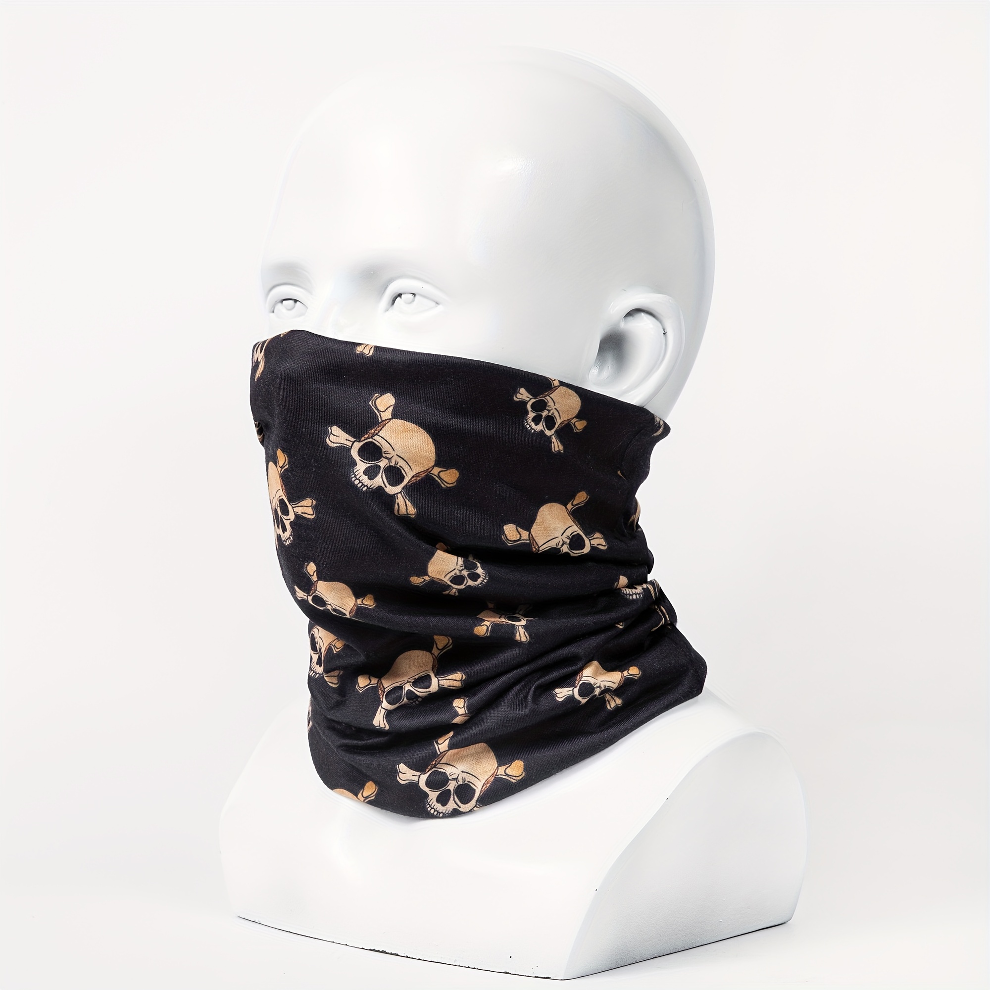 4pcs Camouflage Cycling Scarf Sports Neck Gaiter Sun Protection Head Cover  Men's Outdoor Fishing & Cycling Cooling Mask
