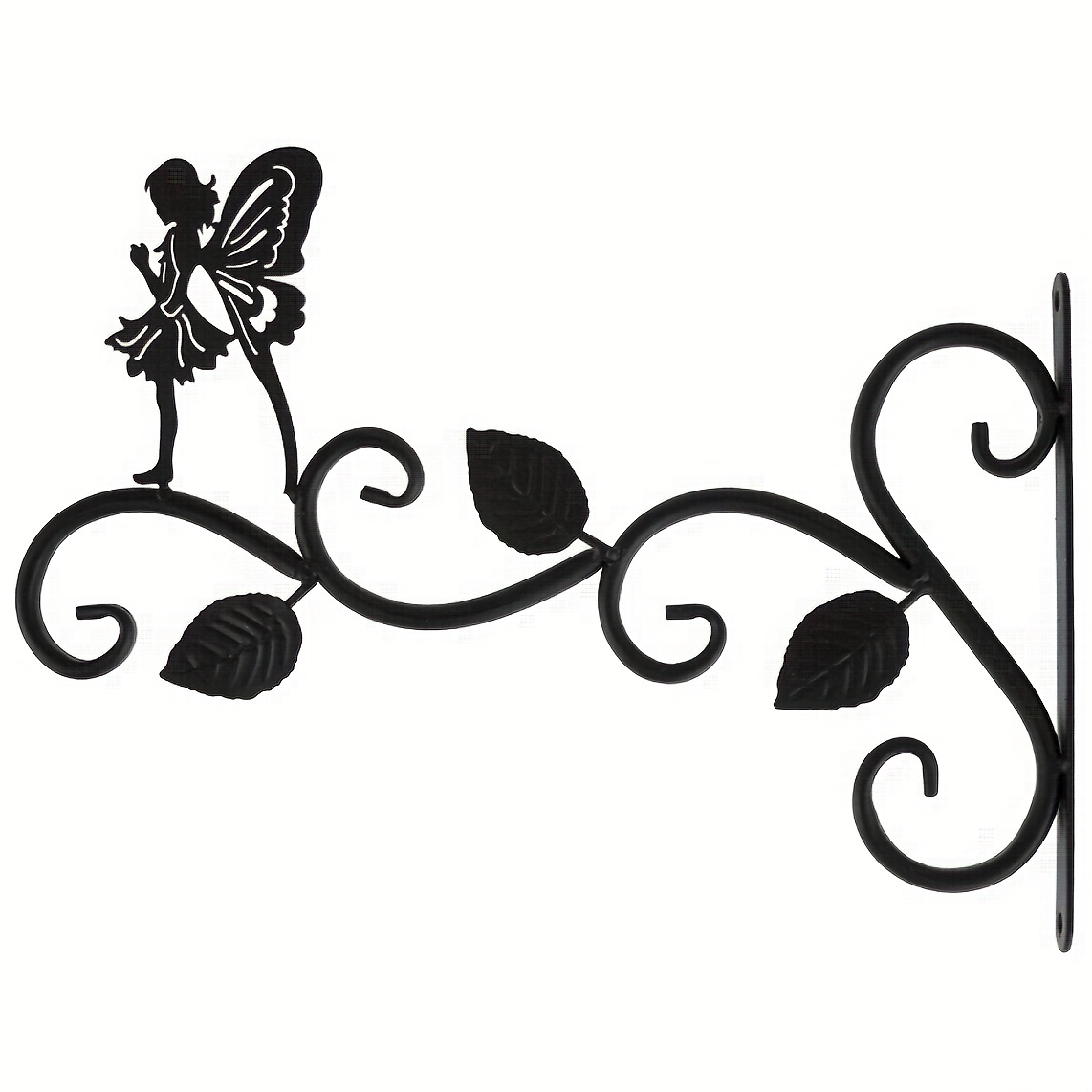 Cast Iron Bird and Flowers Hook 