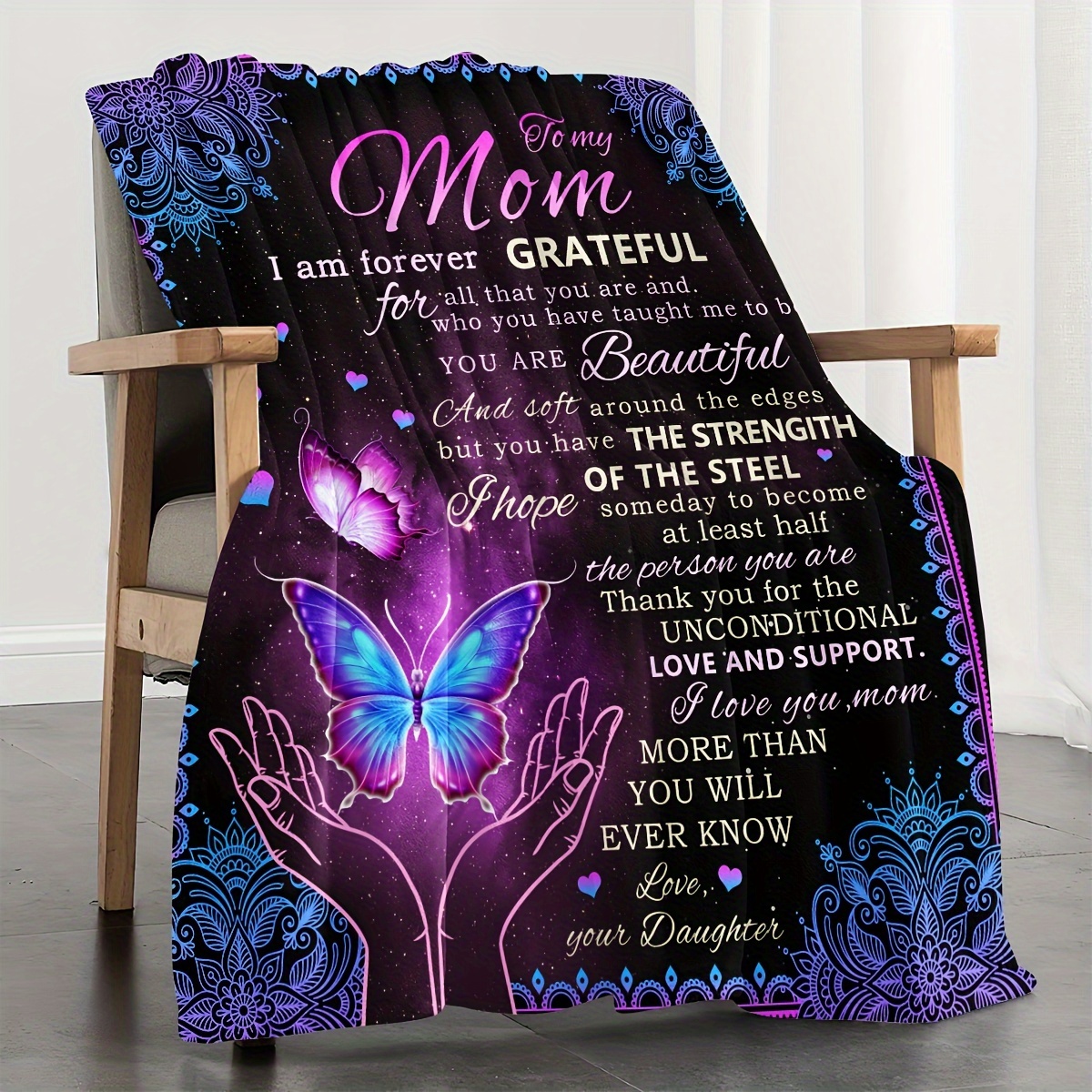 Mom Blanket Mom Gifts Mom Birthday Gifts - Mom Blanket from