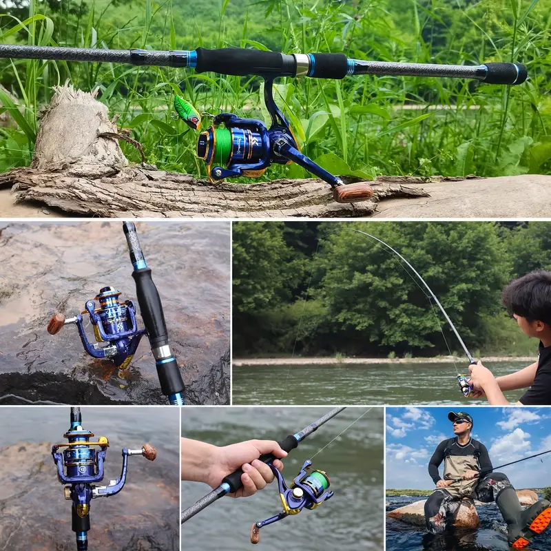 Sougayilang Fishing Pole Kit Telescopic Carbon Fishing Rod - Temu Mexico