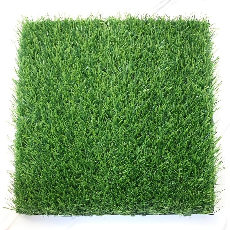 1 stück künstliches grasmatte quadrat 12x12 falsche