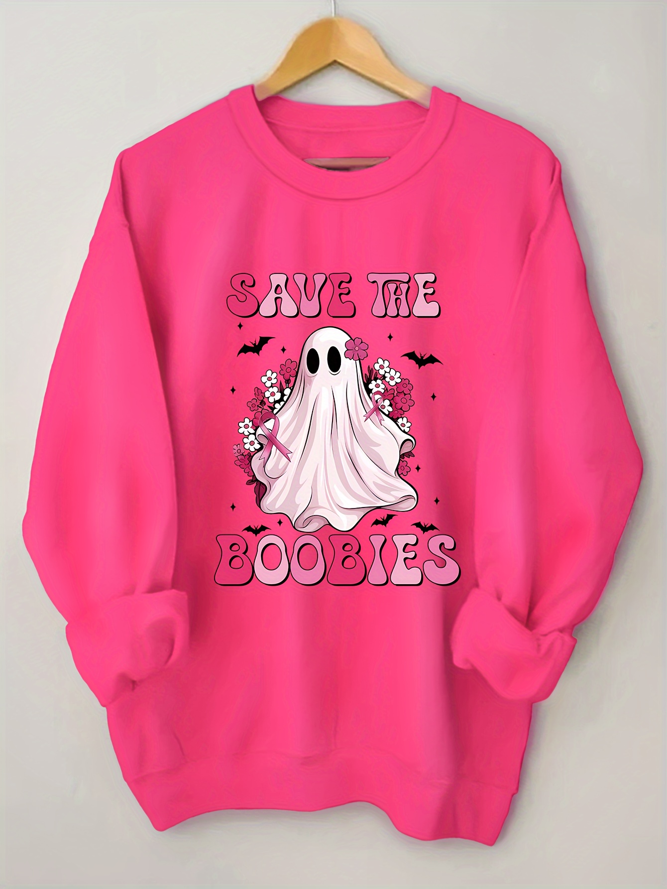 Ghostly floral online sweatshirt