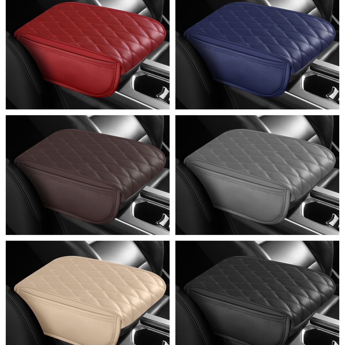 Upgrade Car Comfort Pu Leather Embroidered 3d Waterproof Non - Temu
