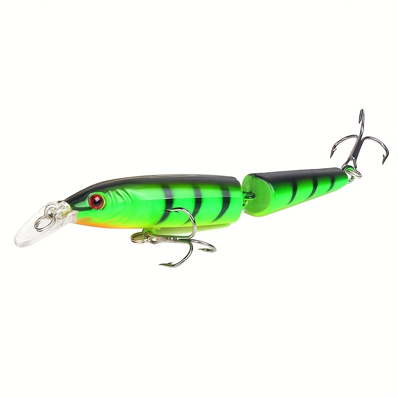 Multi jointed Biomimetic Fishing Lures Hooks 2 section - Temu