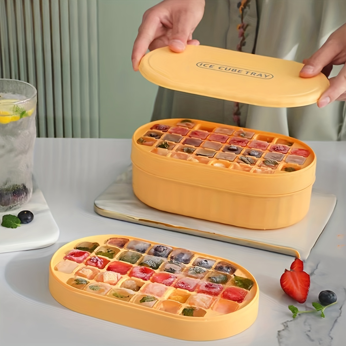 Creative Double layer Ice Tray Pastry Mold Two in one Food - Temu