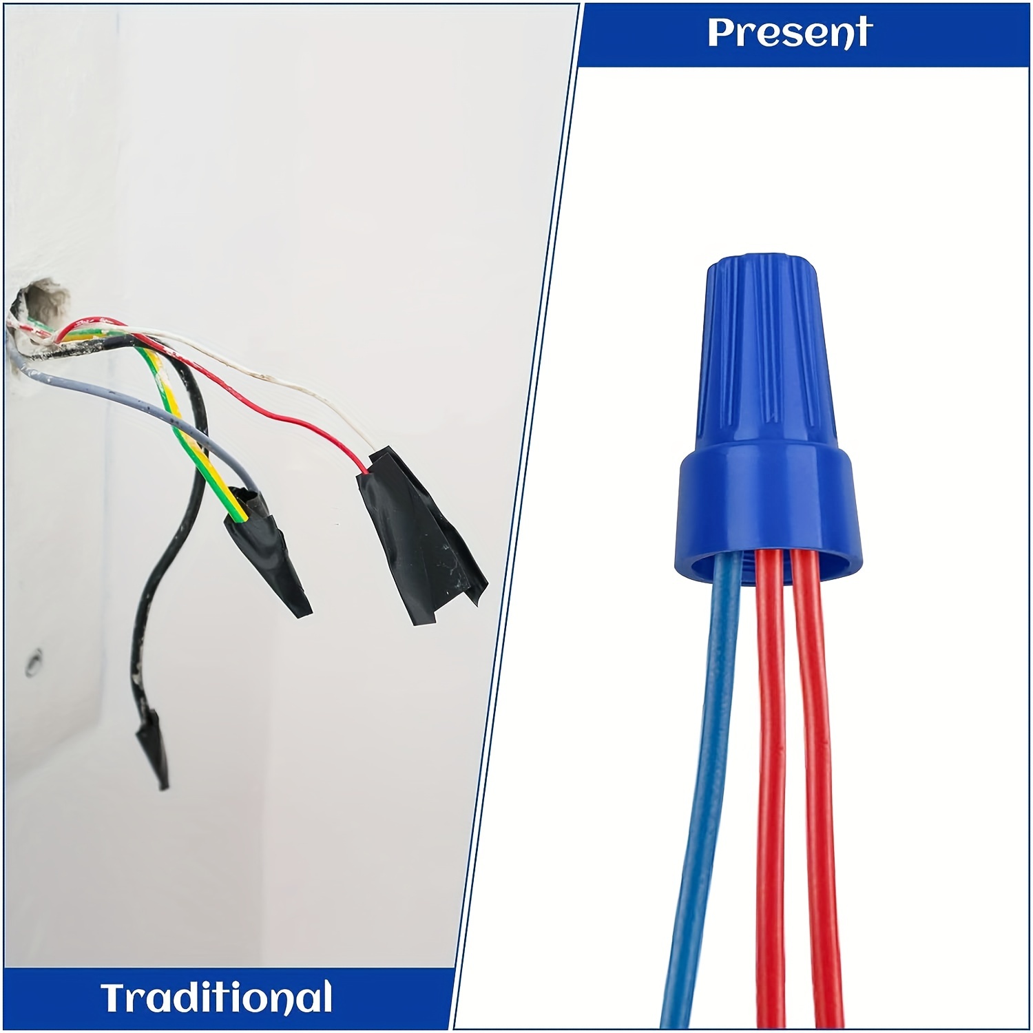 Diompirux 45 Piezas Conectores Eléctricos Rapidos(1 en 5/3/2 fuera),  Conductor Compacto Cable Conector con Palanca de Empuje con Resorte, Ambos  lados del clip de alambre se pueden combinar libremente : :  Bricolaje