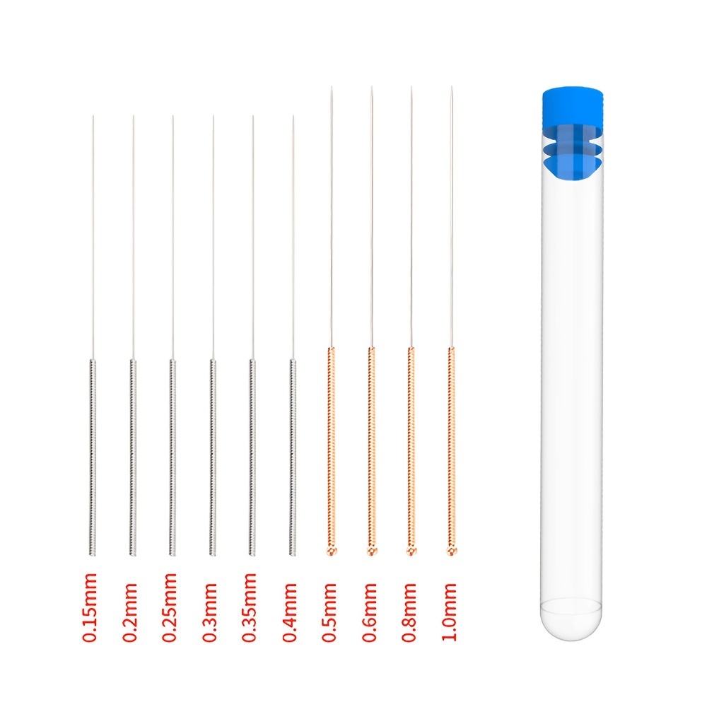 10pcs Wiper Nozzle Cleaning Needle 3D Printing Nozzle Cleaner