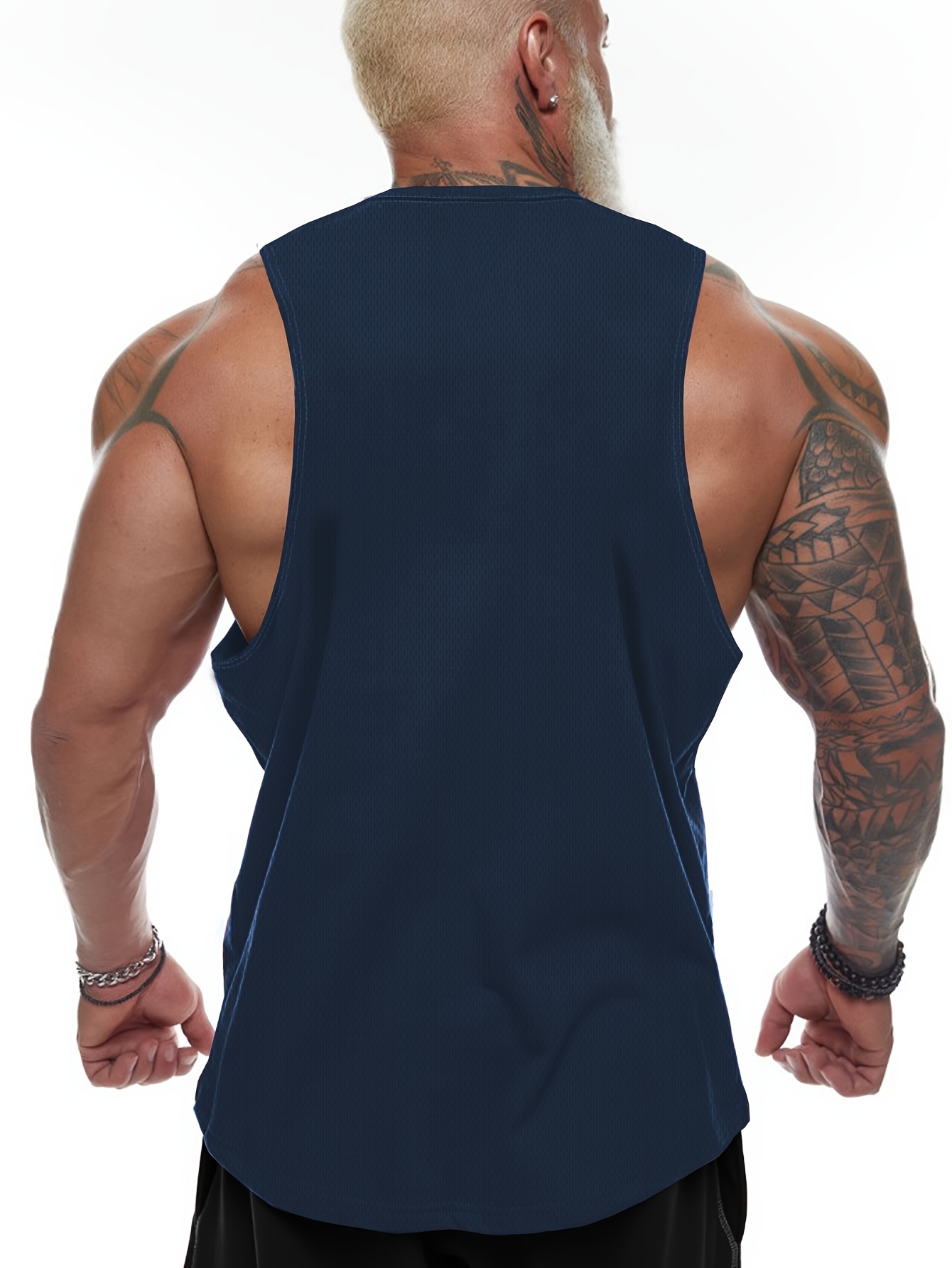 Camiseta Para Hombre Sin Mangas Camisa De Culturismo Deportes Gimnasio GYM