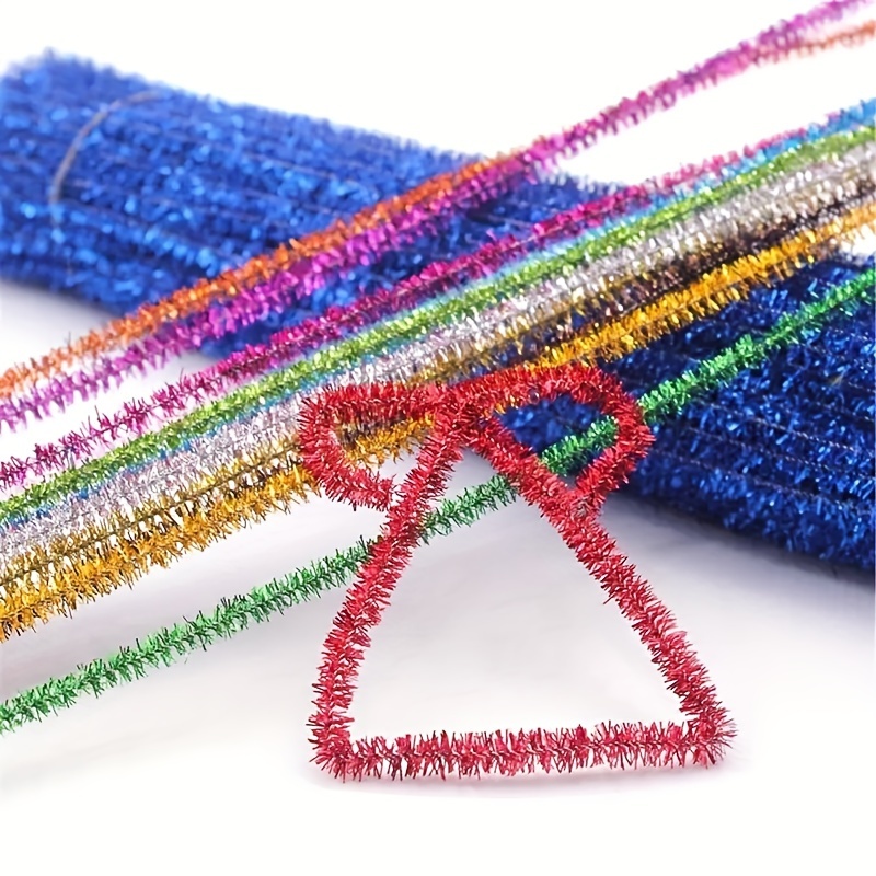 Pipe Cleaners for Arts and Crafts, 100pcs Pipe Cleaners, Chenille Stems,  Pipe Cleaners for Crafts, Pipe Cleaner Crafts, Art and Craft Supplies,  Craft