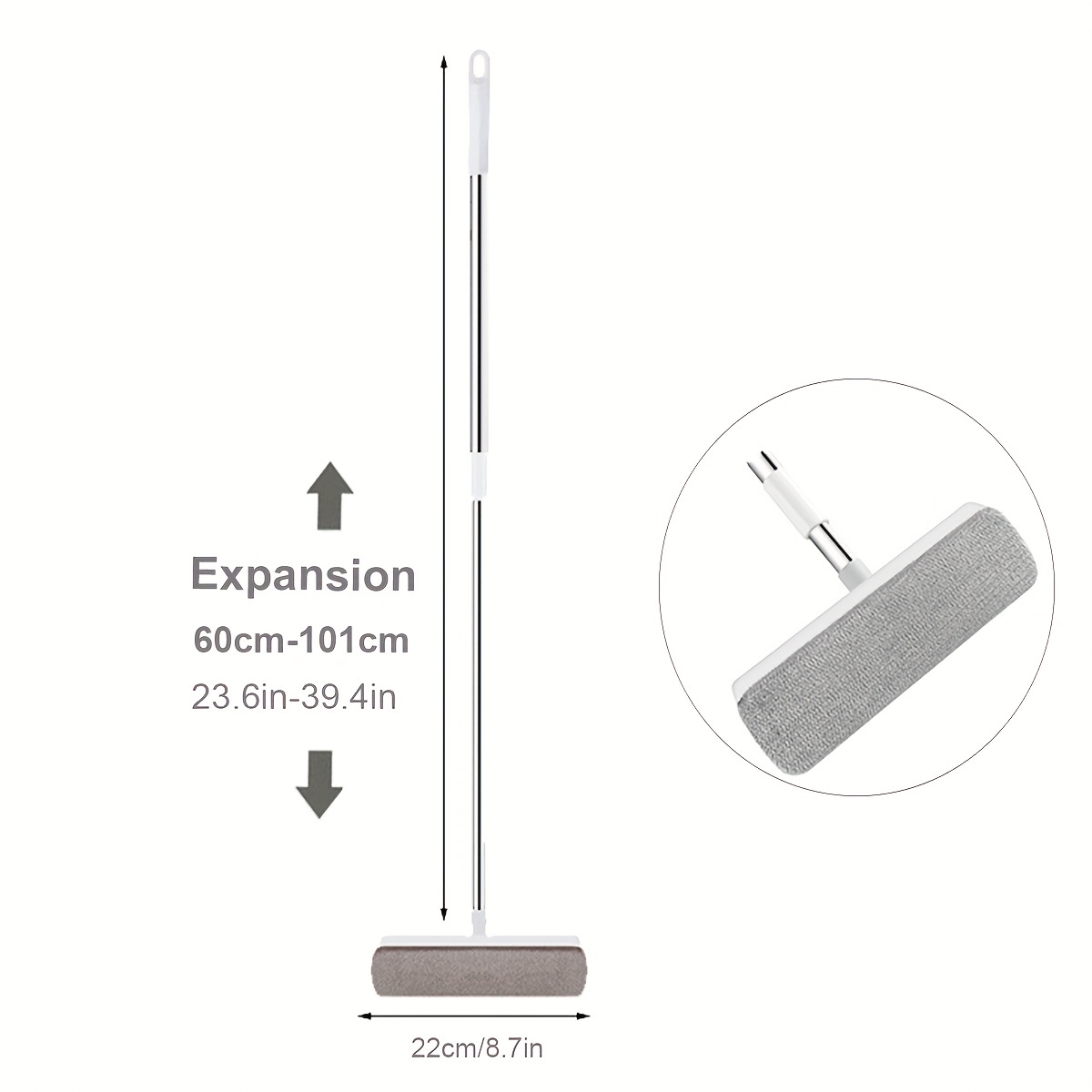 1pc 4 En 1 Cepillo Limpiador Pantalla Ventana Removedor Pelo - Temu