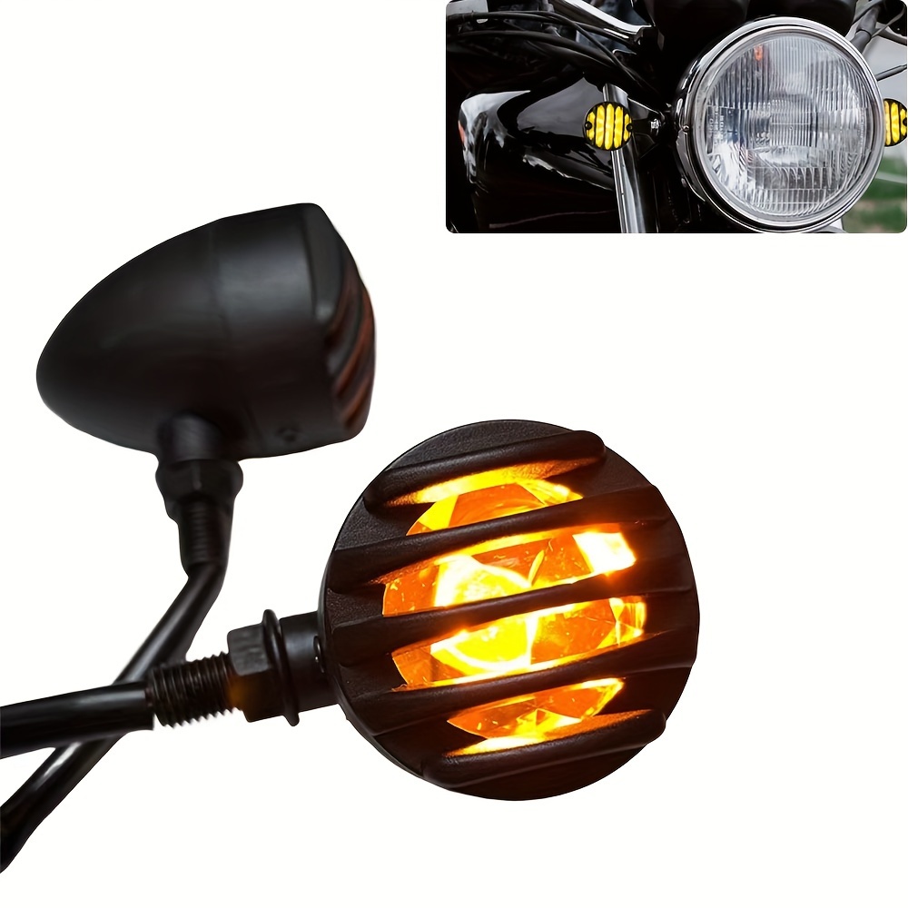 Intermitentes LED Micro Bullet Para Motocicleta - Temu