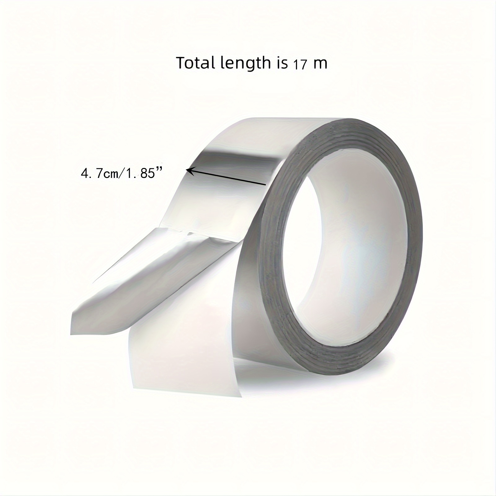 Cinta adhesiva de aluminio 50mm, 25m - LEDBOX