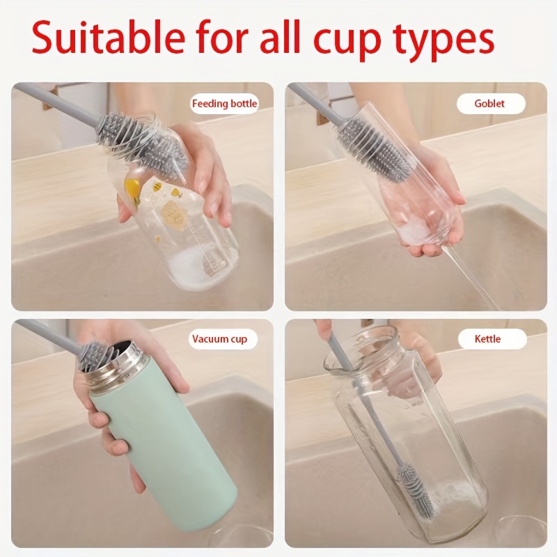 Small Cleaning Brush For Narrow Spaces, Slot Brush, Long Handle Crevice  Brush, Detailing Brush, Groove Brush, Multifunctional Small Brush, For  Bathroom, Bottle, Straw, Glass, Slot, Cleaning Supplies, Cleaning Tool,  Back To School