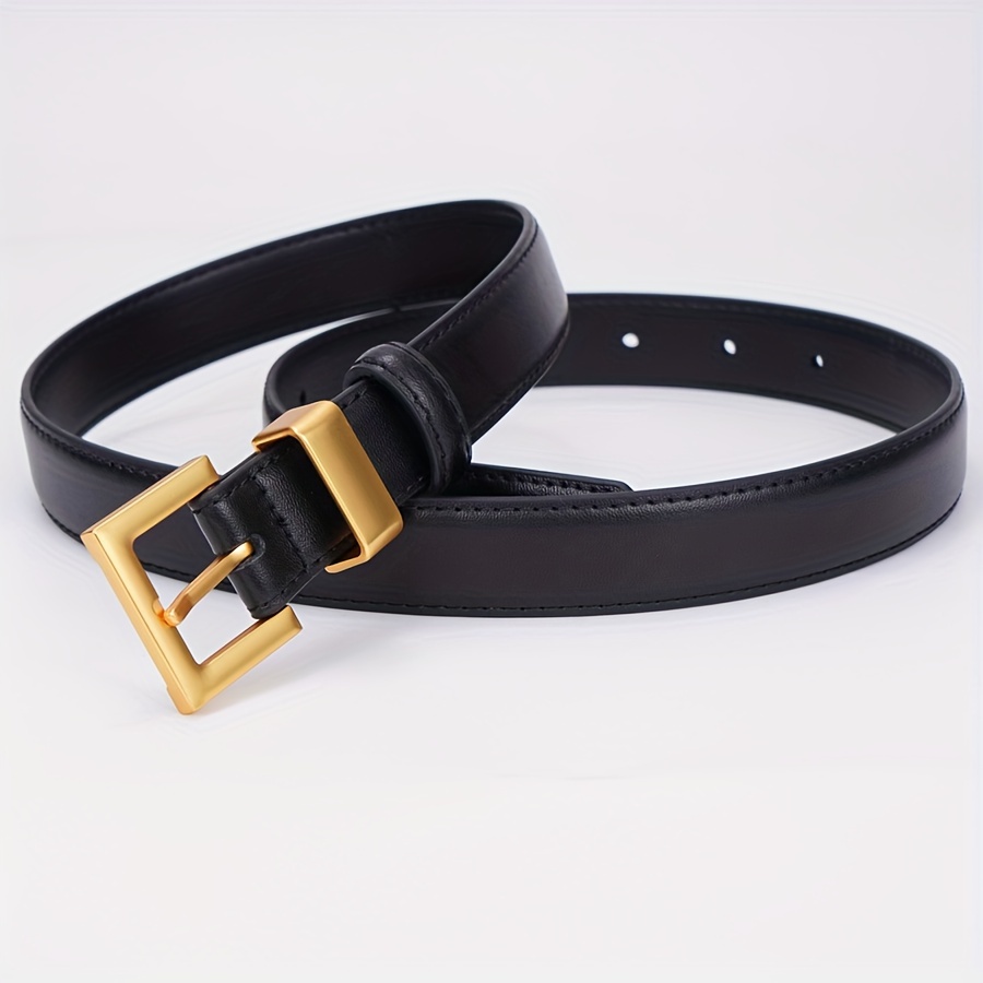 Plain 32mm Belt - Black