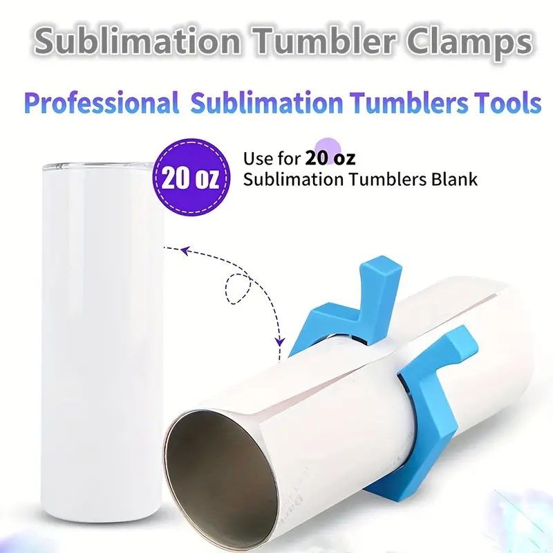 Easy Grip Metal Sublimation Tumbler Clamps For Skinny - Temu