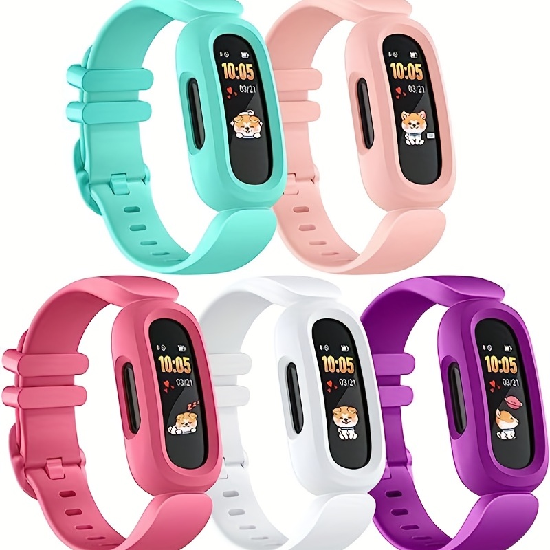Wristbands Compatible Fitbit Ace 3 Children Soft Tpe - Temu