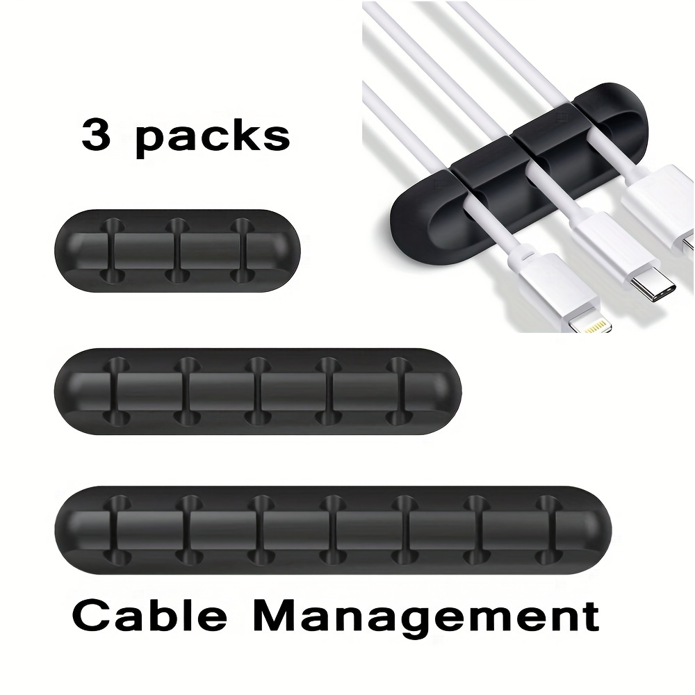 1 Pieza Clips Cables 7 Ranuras Organizador Cables Gestión - Temu