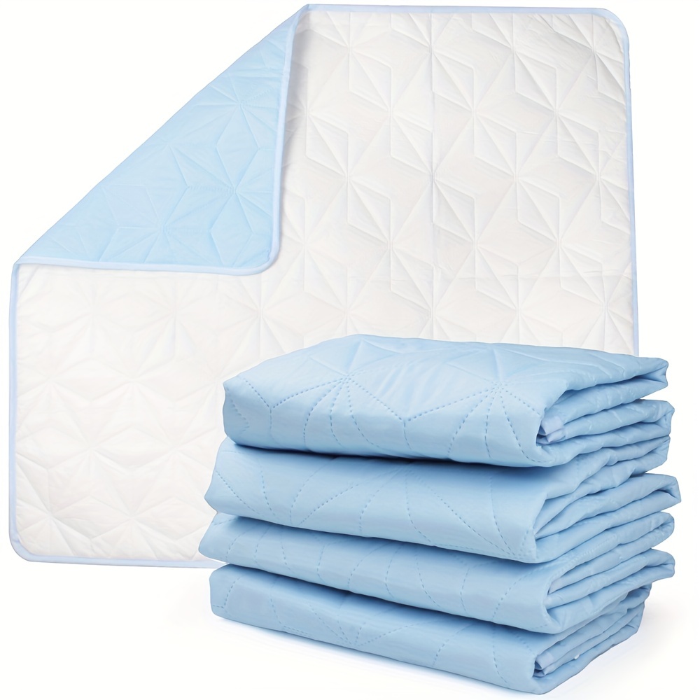 Waterproof Incontinence Bed Pads Washable Reusable Bed - Temu