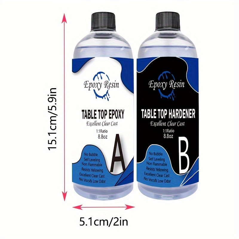 Epoxy Resin Kit( A+ B) Crystal Clear Liquid Epoxy Resin - Temu