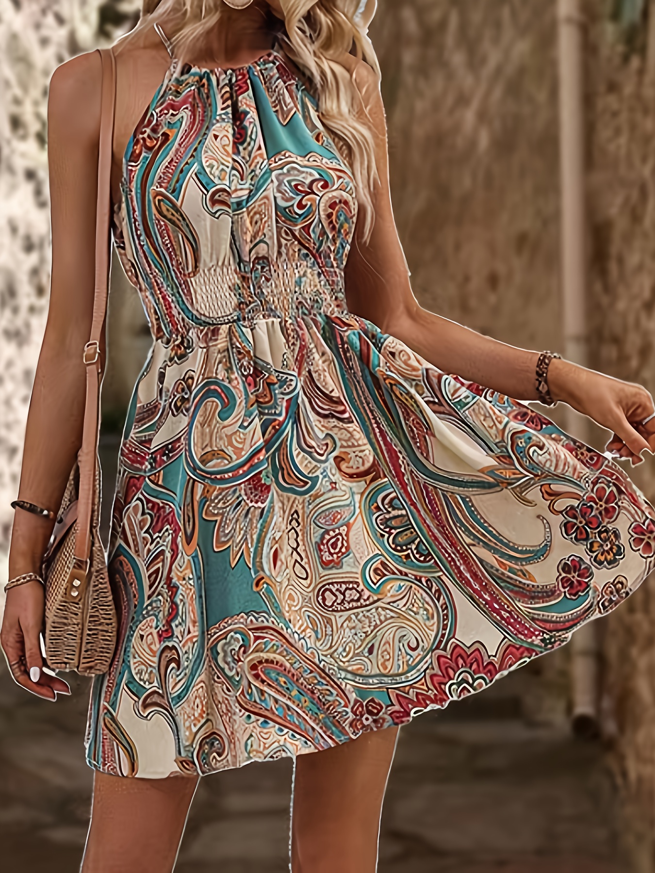 Long Sleeve Floral Cinch Waist Dress – Beloved Clothing Co.