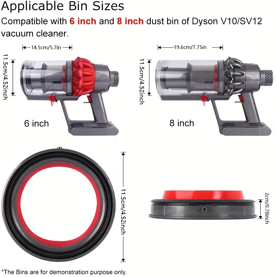 Bague d'étanchéité fixe pour Dyson V11 SV14 SV15 aspirateur