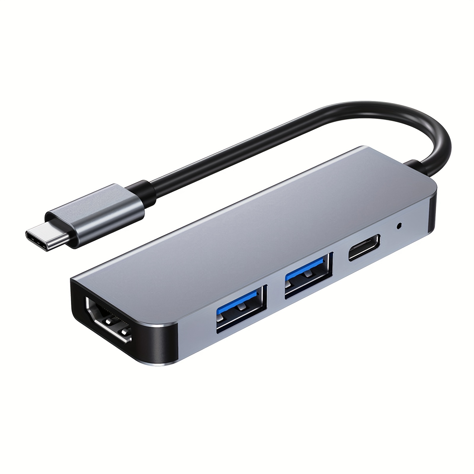 Type C Hub Hi speed Usb 3.0 Hub Splitter Card Reader Rj45 Pd - Temu