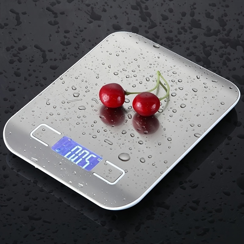 Smart Weigh Báscula digital de alimentos de cocina de 11 libras, báscula de  peso mecánica precisa con modos de 5 unidades, gramos y onzas para pérdida