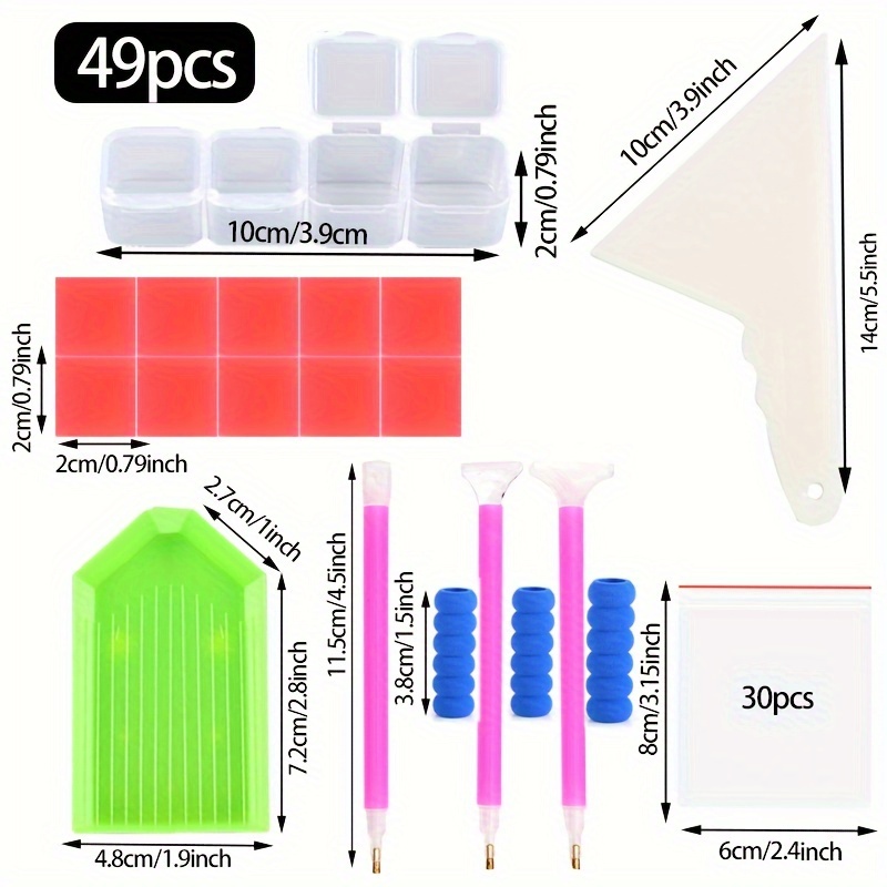 Diamond Painting Pointing Glue Mud Multiple Sizes - Temu