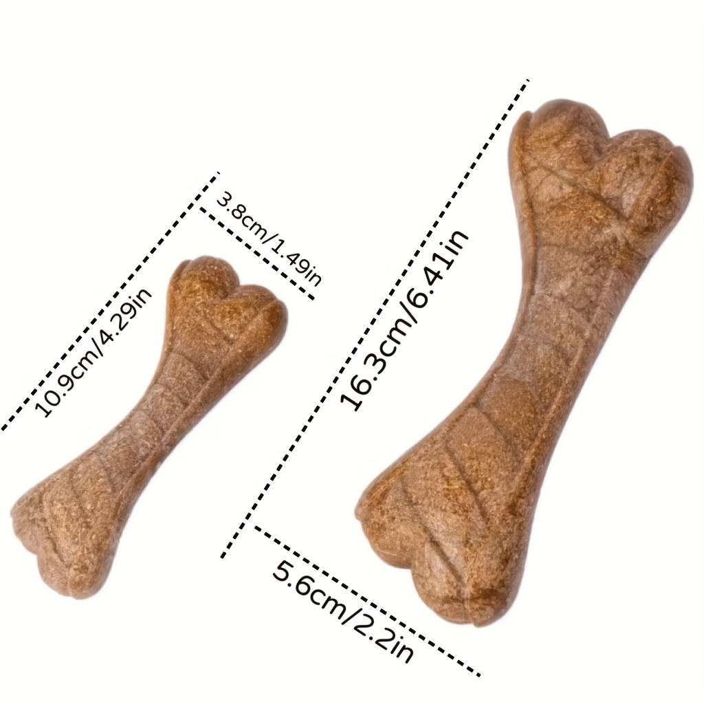 Bone Shape Pet Dog Toy Beef Flavor Chew Toy for Dogs