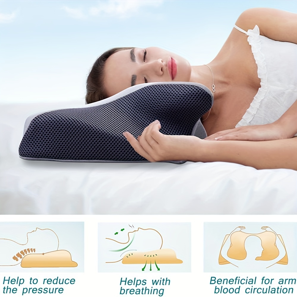 Cervical Pillow for Neck and Shoulder Pain Adjustable Memory Foam