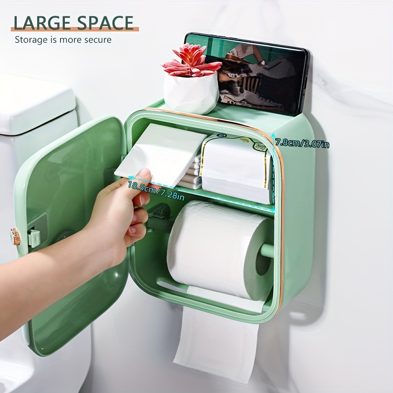 1 Stück Haushalts-Badezimmer-Taschentuch-Aufbewahrungsbox