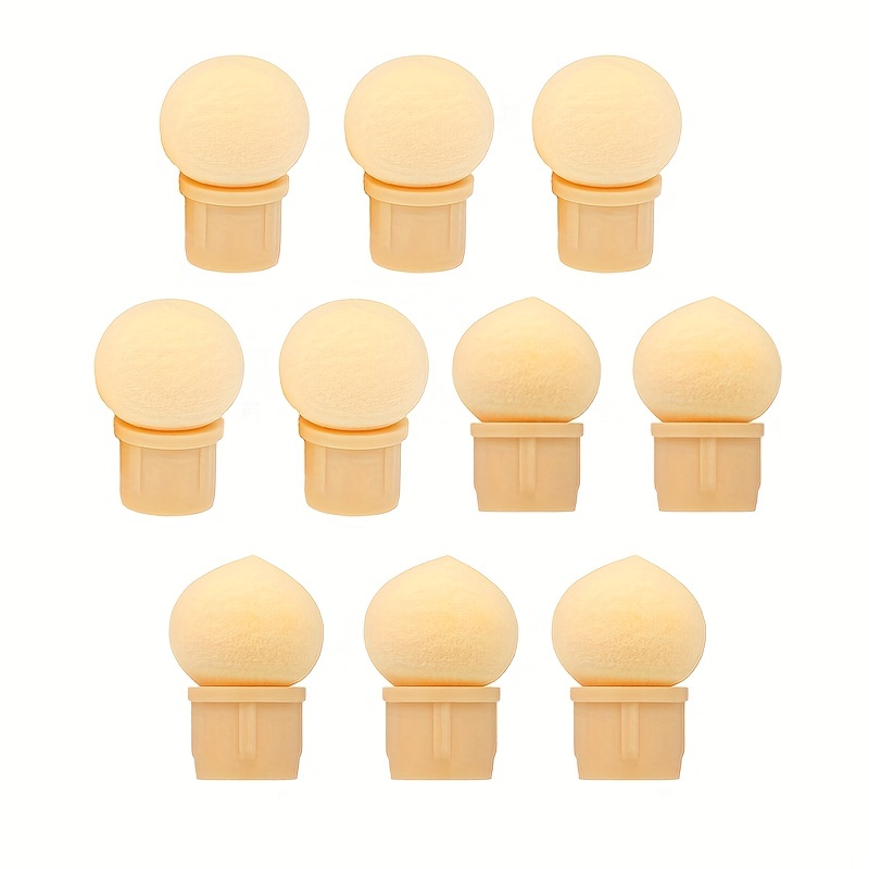 10pcs Gradual Change Nail Polish Sponge Head for Manicure and DIY Nail Art