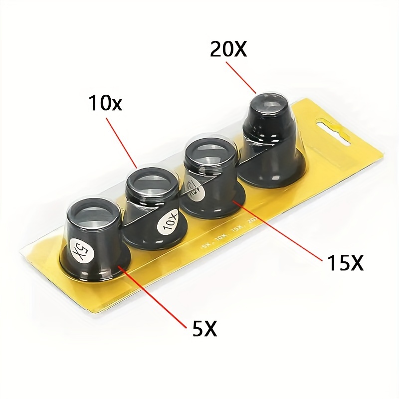 Eye Loupe Set of 5 Magnifying Watch Tool