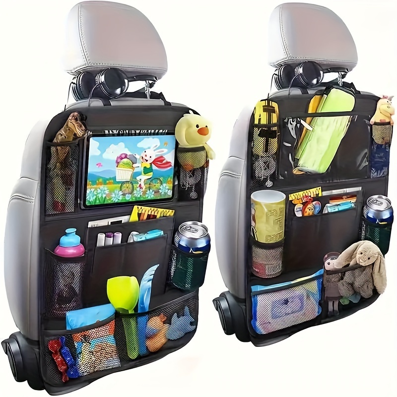 Rücksitz-auto-organizer, Trittmatten-rücksitzschutz Touchscreen
