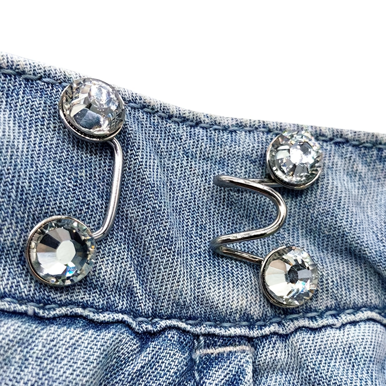 Metal Jeans Button Personality Retro Flat Bottom Nail free - Temu