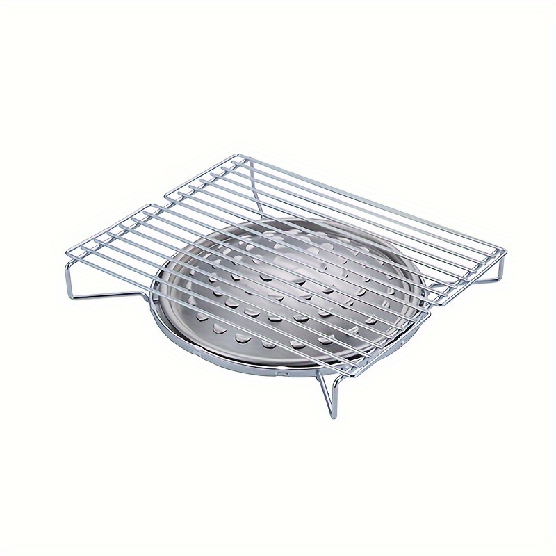 Stainless Steel Portable Folding Outdoor Bbq Grill Barbecue - Temu