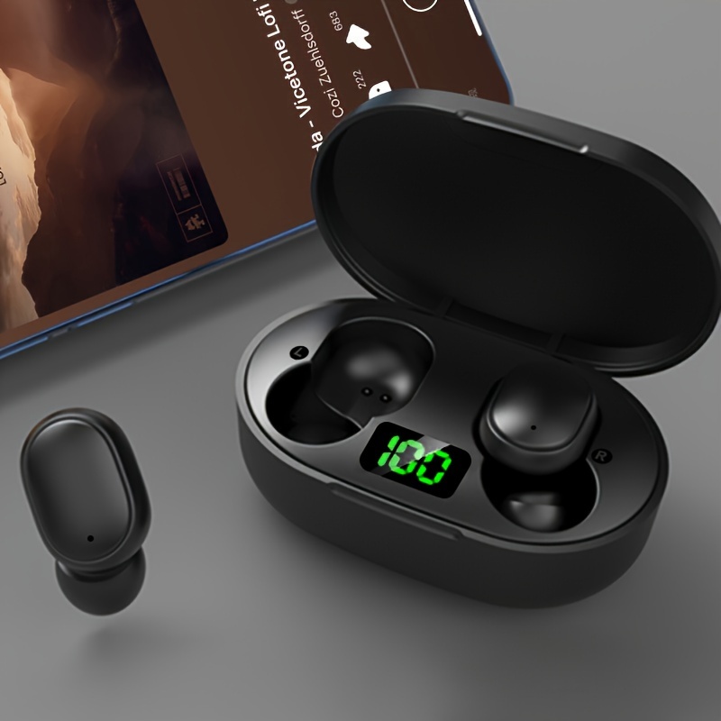 Minimalist wireless online earbuds