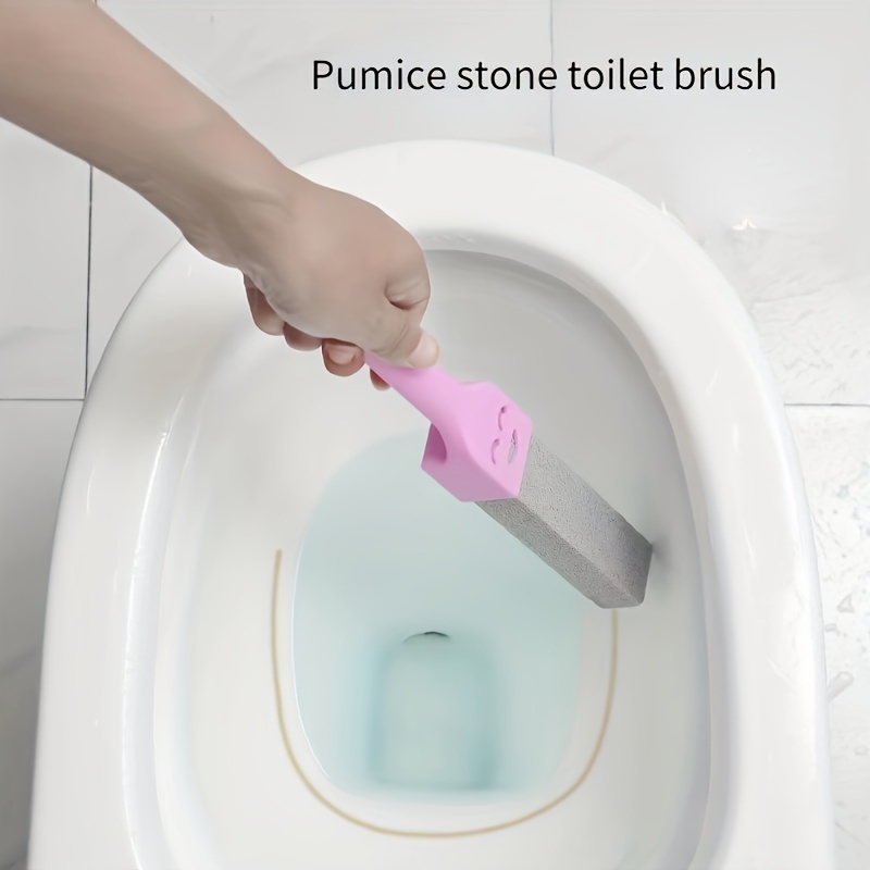 Pumice Toilet Cleaning Brush Remove Toilet Hard Water Ring - Temu