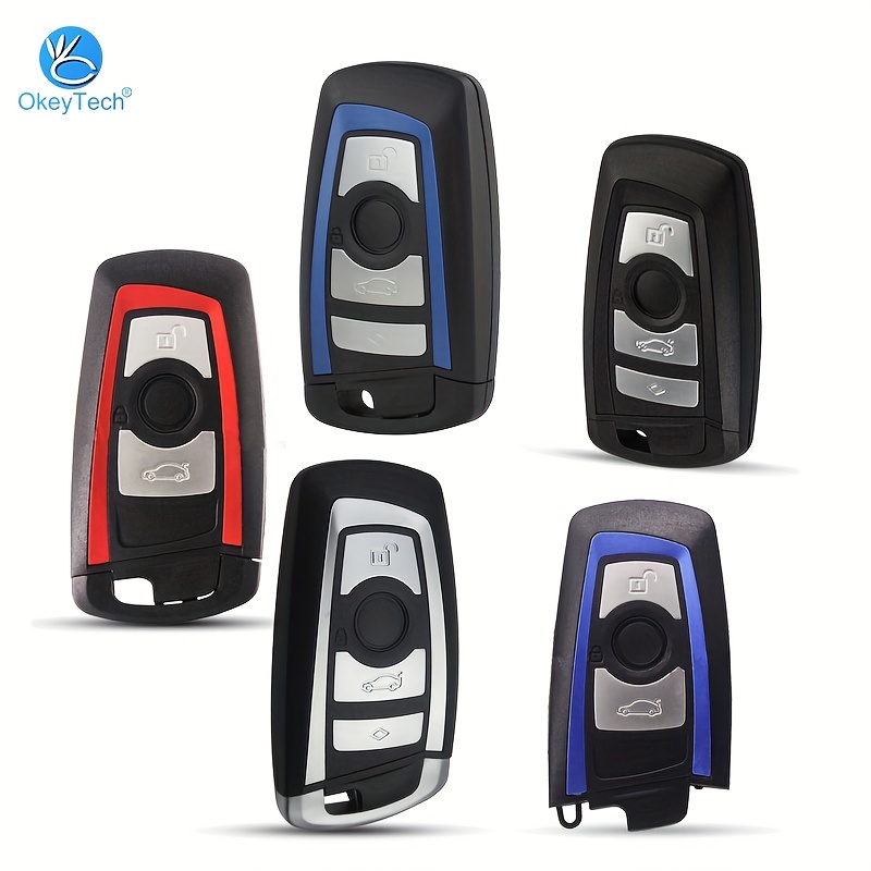 Okeytech Remote Car Key Case Cas4 F 3 5 7 Series E90 E92 - Temu 