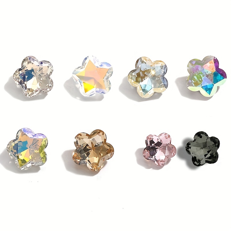 Iridescent Golden Star Eye Gems