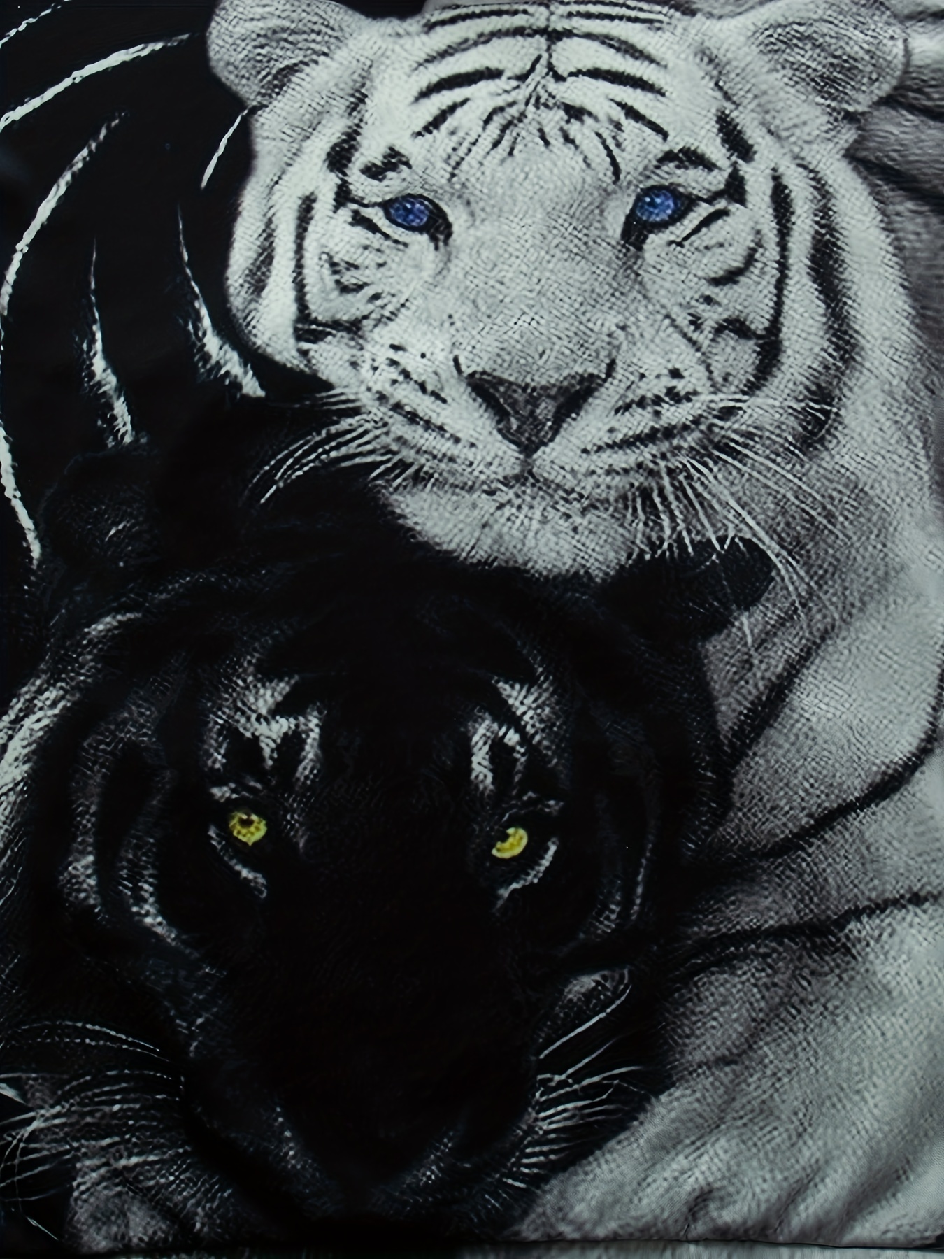 Bengal Tiger white' Men's Hoodie