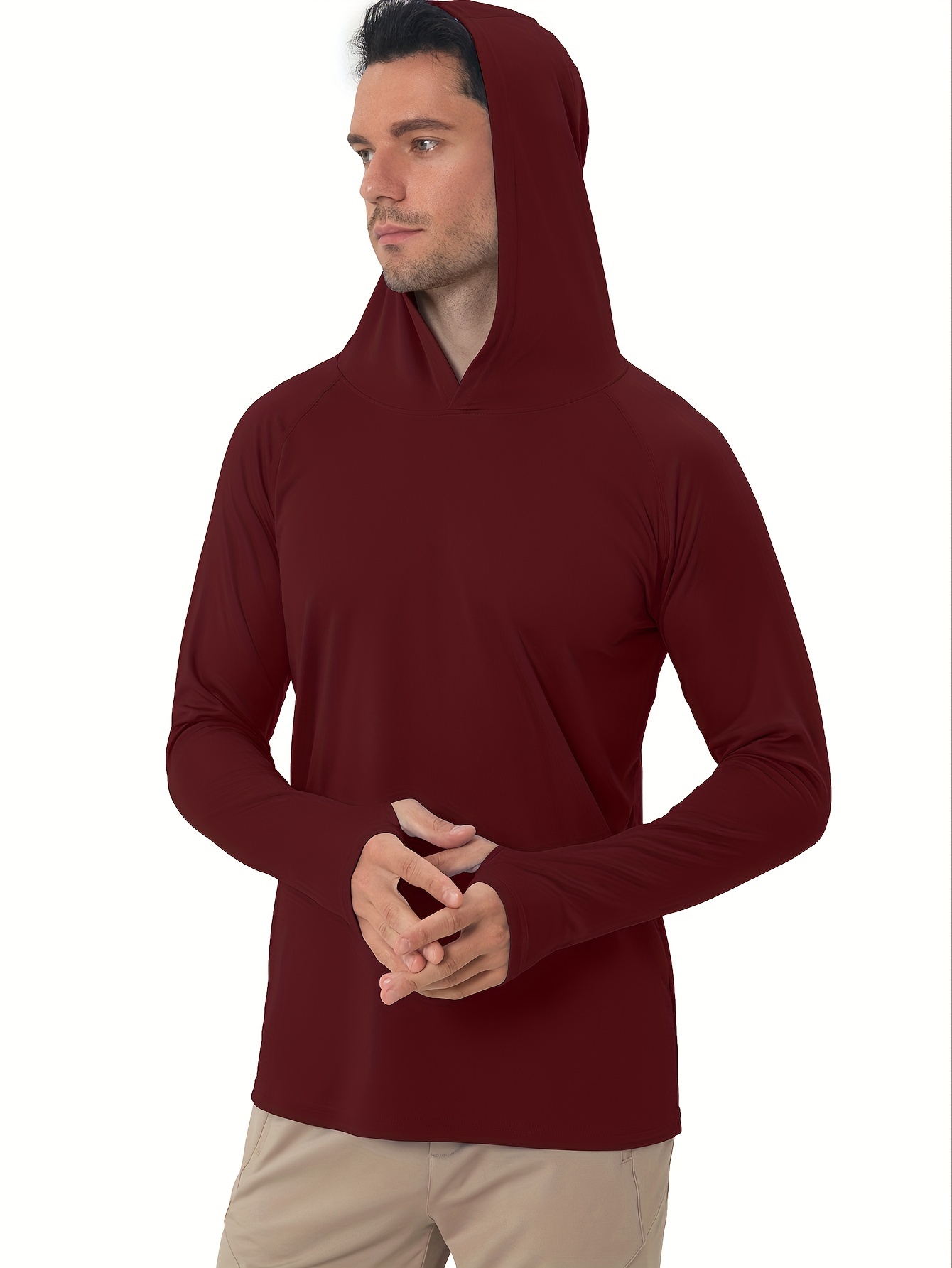  Roadbox Long Sleeve SPF/UV Hoodies For Men