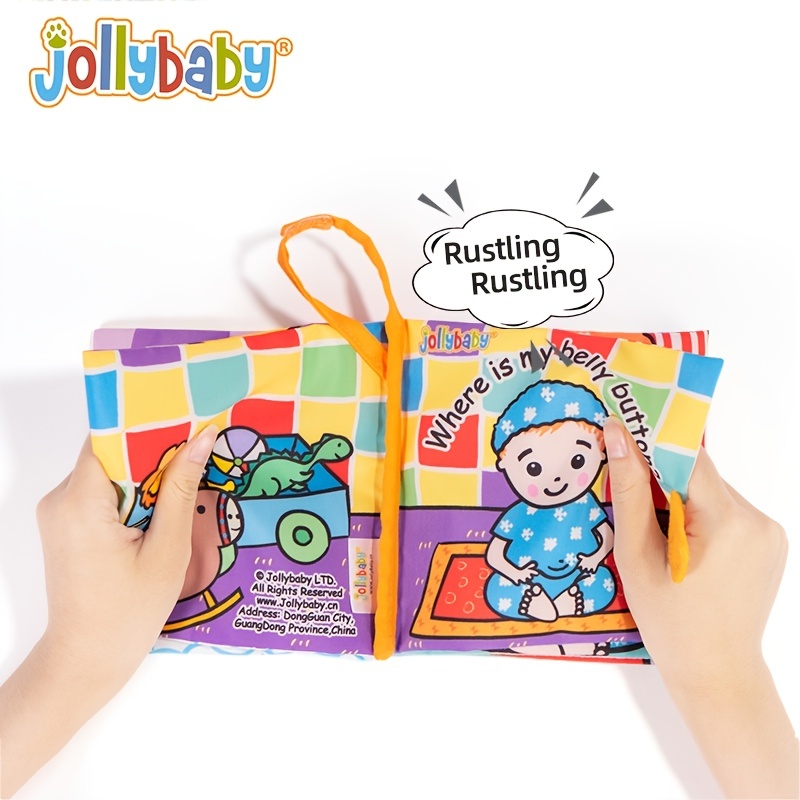 Libro Tela Tridimensional Jollybaby No Puede Rasgar Puede - Temu