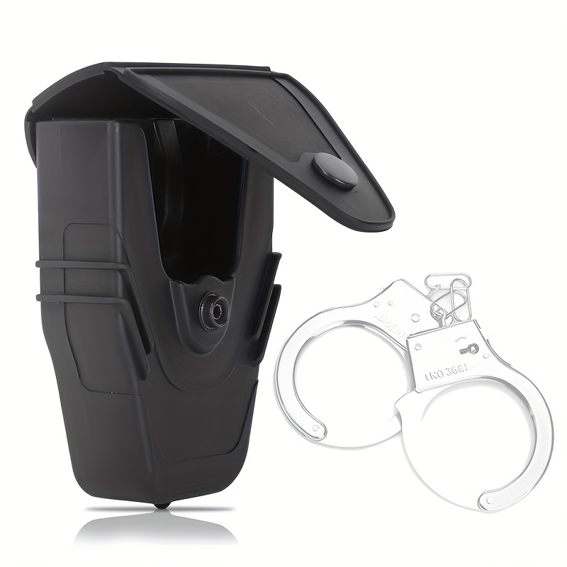 Universal Handcuff Holster Pouch Open Top Hand Cuff Holder - Temu