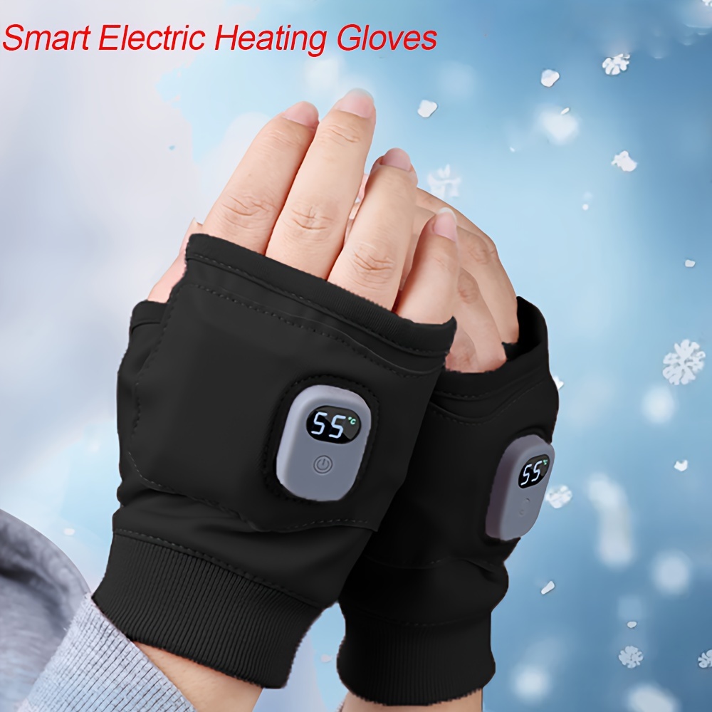 Gants chauffants électriques imperméables pour les sports d'hiver