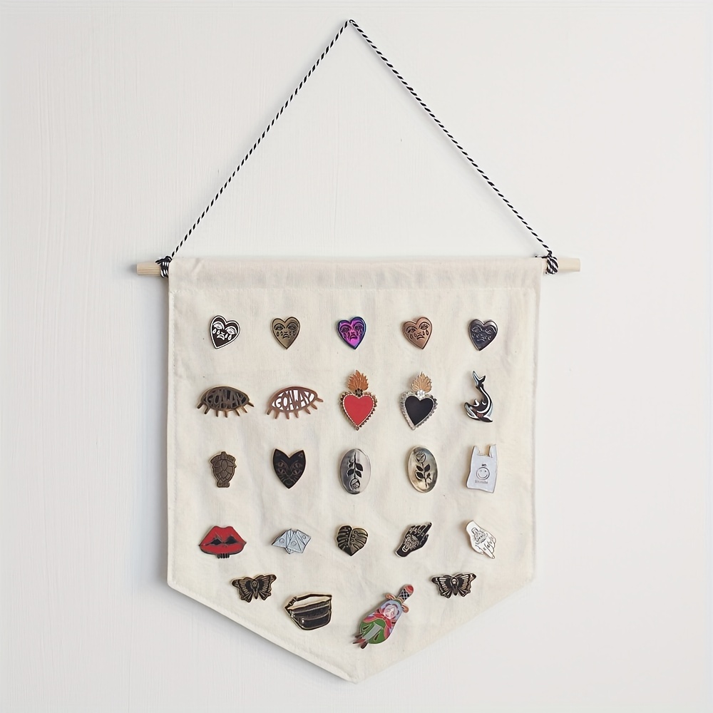 Brooch Collection Display Case Wall Hanging Brooch Pin - Temu