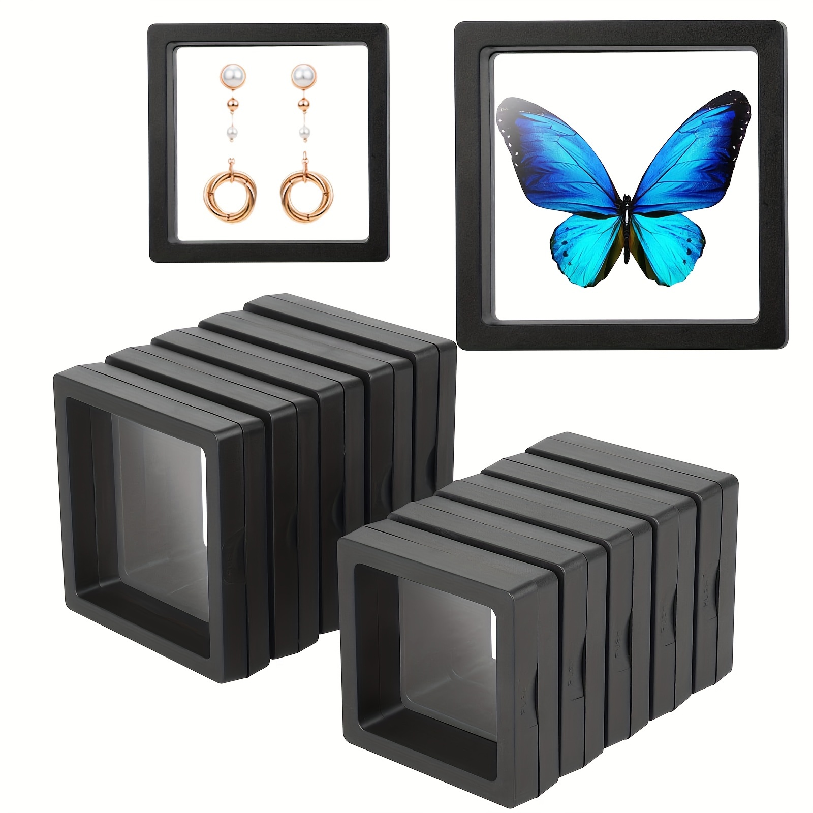 Bobasndm Picture Holder Eye-catching Square Anti-deform Picture