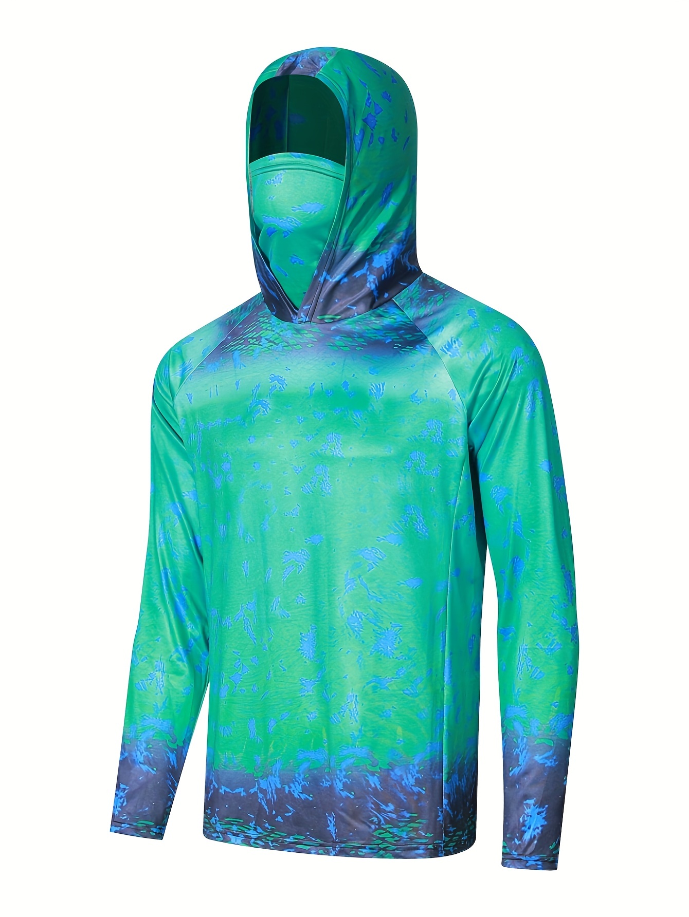 Performance Fishing Hoodie With Face Mask