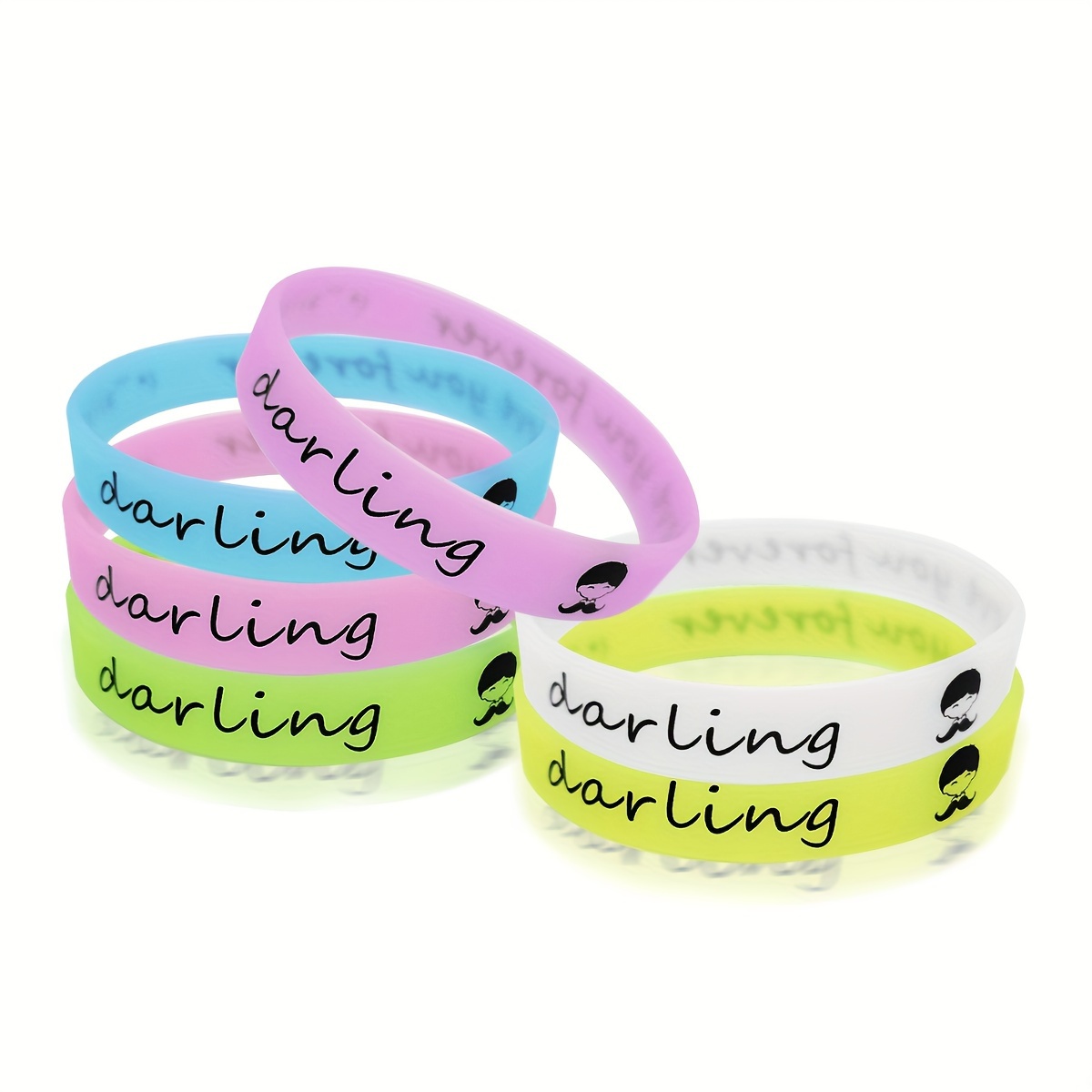 Led Glow Colorful Bracelet Concert Bounce Bar Led Glow Wrist - Temu